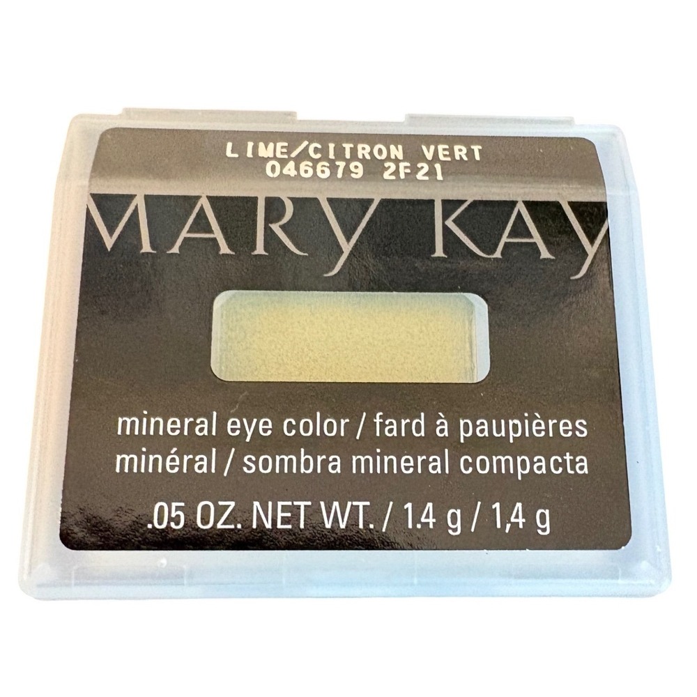 Mary Kay‎ Mineral Eye Color Eyeshadow Lime Green 046679 .05 OZ *NEW*